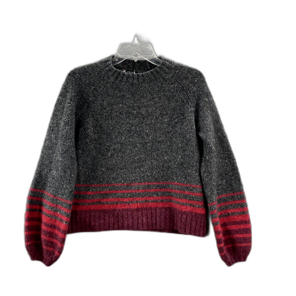 Smartwool Cozy Lodge Ombre Sweater Womens Large Raglan Sleeve Streetwear Grunge